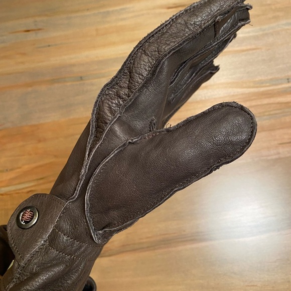 Men’s Leather Gloves NWT size S/M By Goodfellow & Co - Picture 4 of 7